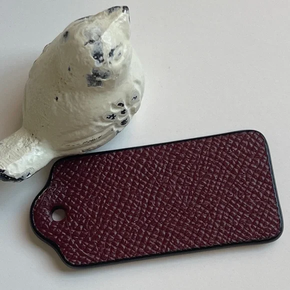 2.25” COACH Fob Bag Charm Keychain Hang Tag - Picture 3 of 5